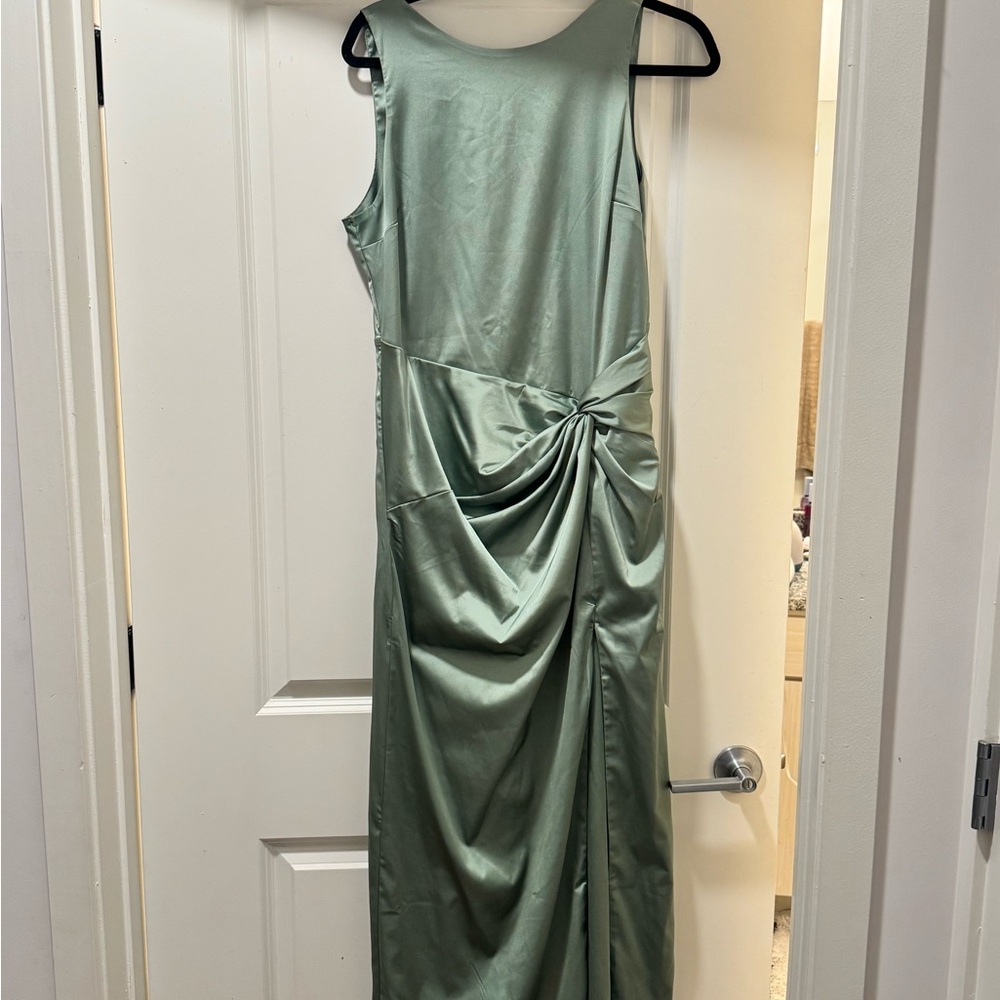 Abercrombie & Fitch Sage Backless Dress